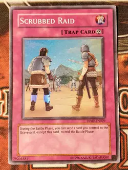 Yugioh Scrubbed Raid DP09-EN029 Super Rare HP - Image 1