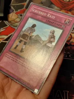 Yugioh Scrubbed Raid DP09-EN029 Super Rare HP - Image 3