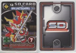 2003 Superior Defender Gundam Collectible Card Game Starter Set 1 #SD-05 gl9 - Image 3