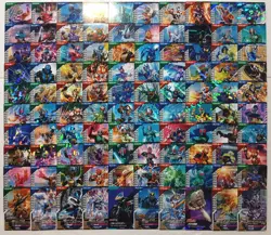 Lot of 100 Japanese Kamen Rider Battle: GANBA LEGENDS Normal & Rare Card Set - Image 1