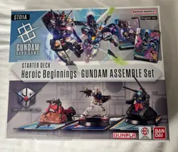 Gundam Card Game Start Deck Assemble Set Heroic Beginnings [ST01A] USA Seller - Image 1