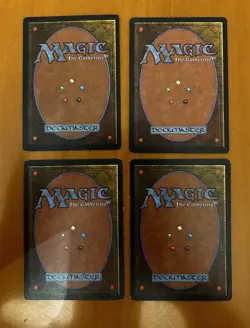 4X TERROR SIGNED RON SPENCER REVISED ENG Mtg Magic The Gathering - Image 2