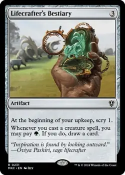 Lifecrafter's Bestiary - Near Mint MTG Commander: Murders at Karlov Manor - Image 1