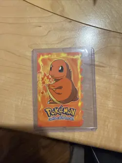 Charmander E4 of 12 Topps Blue Label Pokemon Stage 1 #04 Card - Image 1