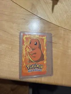 Charmander E4 of 12 Topps Blue Label Pokemon Stage 1 #04 Card - Image 2