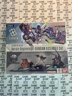 Gundam Card Game TCG Starter Deck Heroic Beginnings ST01A ENGLISH - NEW IN HAND - Image 1