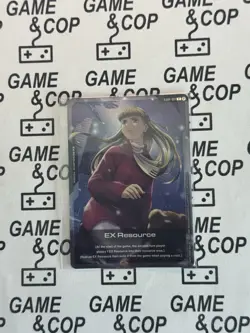 SDCC 2025 PROMO HOLO GUNDAM Card Game Ex Resource NM+ + Top Loader - Image 1