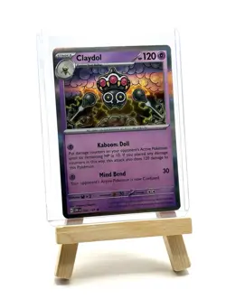 Claydol 095/197 Holo Rare Scarlet & Violet Obsidian Flames Pokemon Card - Image 3