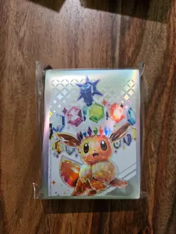 Pokemon TCG Eevee Card Sleeves x65 from Prismatic Evolutions ETB - Image 1