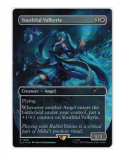 MTG - NM - Youthful Valkyrie (Rainbow Foil) - Secret Lair Drop 1588 - Image 1