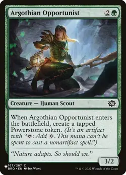 Argothian Opportunist x4 4x Mystery Booster 2 NM MTG - Image 1