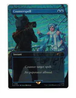 MTG - NM - Counterspell (1589) (Rainbow Foil) Secret Lair Drop Foil - Image 1