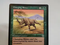 MTG Charging Rhino Portal Regular Rare Magic - Image 2