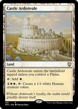 Castle Ardenvale - Near Mint MTG Commander: Phyrexia: All Will Be One - Image 1