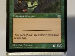 MTG Panther Warriors Portal Regular Common Magic - Image 3