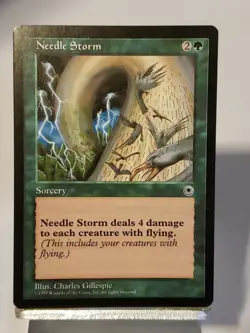 MTG Needle Storm Portal Regular Uncommon Magic - Image 1