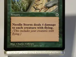 MTG Needle Storm Portal Regular Uncommon Magic - Image 3