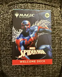 Sdcc 2025 Magic The Gathering MTG Marvel Spider-Man 2099 Blue Welcome Deck MTG - Image 1