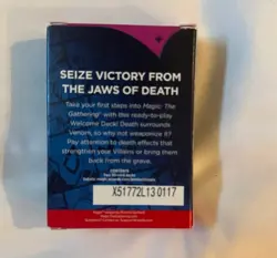 Sdcc 2025 Magic The Gathering MTG Marvel Spider-Man Venom Black Welcome Deck MTG - Image 2