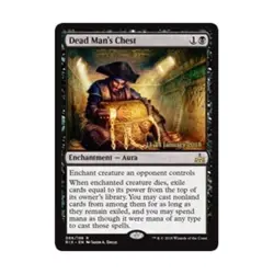 WOTC MtG Prerelease Promos Dead Man's Chest (P) (Foil) NM - Image 1