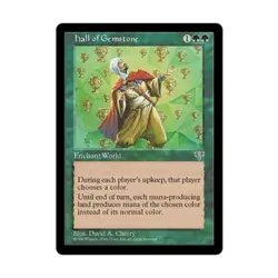 WOTC MtG Mirage Hall of Gemstone (R) VG - Image 1