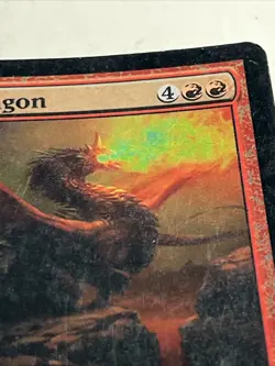 MTG Magic Flameblast Dragon Shards of Alara Foil Played 100 in Sleeve - Image 2