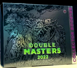 AUTHENTIC Magic the Gathering: MTG Double Master 2022 Omega Collector Booster - Image 1