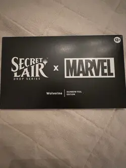 MTG MAGIC - SECRET LAIR x MARVEL - WOLVERINE -RAINBOW FOIL - Image 1