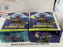 (2) Edge of Eternities MTG Prerelease Box Lot + Magic the Gathering PROMO PACKS - Image 1