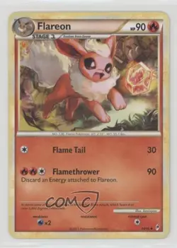 Flareon Pokemon HeartGold & SoulSilver Call of Legends #44 01qb - Image 1