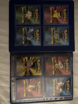 Complete Set Pokemon 1999 Kellogg’s Game Tip Playing Cards In Official Binder - Image 2