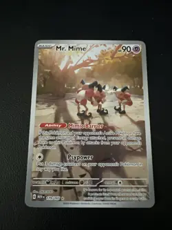 Pokemon Mr. Mime IR SV: Scarlet & Violet 151 179/165 Near Mint - Image 1