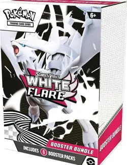 Pokemon TCG Scarlet Violet White Flare Booster Bundle PRESALE - Image 1