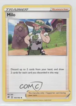 Milo Pokemon Sword & Shield Rebel Clash #161 0l2 - Image 1
