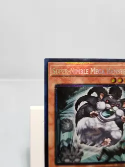 Super-Nimble Mega Hamster RA02-EN004 Prismatic Collector's Rare 1st Ed Yugioh - Image 2
