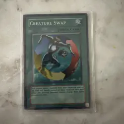 YuGiOh DB2-EN190 Creature Swap Super Rare NM - Image 1