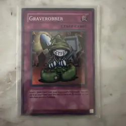 Yugioh! Graverobber PSV-EN008 Super Rare Unlimited NM - Image 1