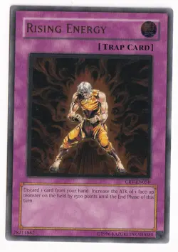 Yugioh Rising Energy CRV-EN056 Ultimate Rare NM - Image 1