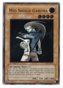 Yugioh! Mid Shield Gardna - TLM-EN024 - Ultimate Rare - 1st Edition - Image 1