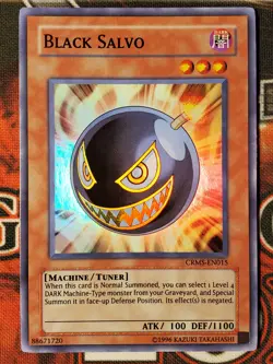 Yugioh Black Salvo CRMS-EN015 Super Rare NM - Image 1
