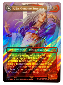 MTG Kuja, Genome Sorcerer (Borderless Surge Foil) | Final Fantasy NM - Image 1