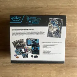 Pokemon TCG: Scarlet Violet Black Bolt Elite Trainer Box ETB Zekrom New Sealed - Image 3