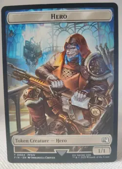 Hero (T0004) Food (T0022) Double-Sided Token Final Fantasy Regular MTG - Image 1