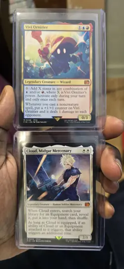 MTG Magic the Gathering Final Fantasy Lot - Image 1
