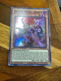 Destiny HERO - Denier BODE-EN018 1st Edition Super Rare LP + BONUS - Image 1