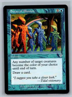 Magic The Gathering Invasion Sway of Illusion #77/350 MTG TCG CCG - Image 1