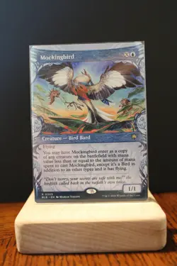 Mockingbird (Showcase) 0305 MTG Bloomburrow Rare NP - Image 1