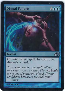 FOIL Dismal Failure Planar Chaos Uncommon - MTG Magic the Gathering Card - Image 1