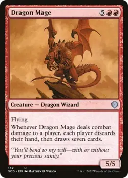 Dragon Mage - Near Mint MTG Commander 2022 Starter Decks - Image 1