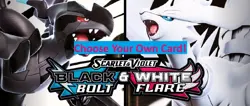 Pokemon Black Bolt/White Flare-Choose Your Own Card! Pack Fresh NM - Image 1